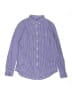 Ralph Lauren 100% Cotton Checkered-gingham Blue Long Sleeve Button-Down Shirt Size 14 - 16 - photo 1