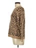 Croft & Barrow Animal Print Tan Pullover Sweater Size L - photo 5