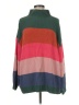 American Eagle Outfitters Color Block Green Turtleneck Sweater Size M - photo 1