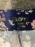 Ann Taylor LOFT Floral Blue Casual Pants Size M - photo 7