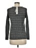 Ann Taylor LOFT Polka Dots Gray Pullover Sweater Size M - photo 2