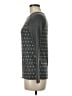 Ann Taylor LOFT Polka Dots Gray Pullover Sweater Size M - photo 5