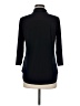 Ellen Tracy Black 3/4 Sleeve Blouse Size M - photo 2