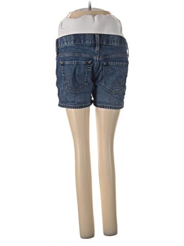 Isabel Maternity Denim Shorts (view 2)