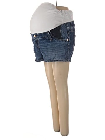 Isabel Maternity Denim Shorts (view 1)