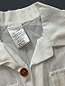 Lila & Jack Solid Ivory Short Sleeve Button-Down Shirt Size 12-18 mo - photo 3