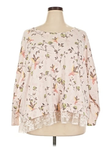 89th & Madison 3/4 Sleeve Blouse (view 1)