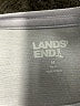 Lands' End Solid Silver Short Sleeve T-Shirt Size M - photo 7