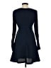 LoveRiche 100% Polyester Solid Blue Casual Dress Size S - photo 2