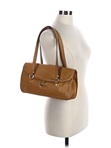 Adrienne Vittadini Leather Shoulder Bag (view 2)