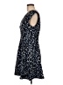 Rebecca Taylor 100% Polyester Animal Print Blue Cocktail Dress Size 8 - photo 5