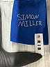 Simon Miller Ivory Short Sleeve Turtleneck Size S - photo 7
