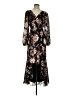 Express 100% Polyester Black Brown Cocktail Dress Size S - photo 1