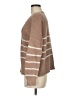 Lucky Brand Stripes Brown Pullover Sweater Size M - photo 5