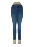 Ann Taylor LOFT Solid Blue Jeans Size 31 waist - photo 1