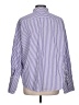 J.Crew Collection 100% Cotton Stripes Purple Blue Long Sleeve Button-Down Shirt Size L (estimated) - photo 2