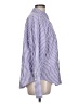 J.Crew Collection 100% Cotton Stripes Purple Blue Long Sleeve Button-Down Shirt Size L (estimated) - photo 4