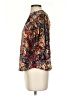 Topshop Brown Short Sleeve Blouse Size 2 - photo 5