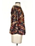 Topshop Brown Short Sleeve Blouse Size 2 - photo 4