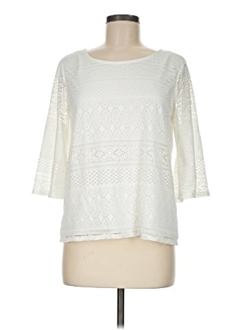 Dana Buchman 3/4 Sleeve T-Shirt (view 1)