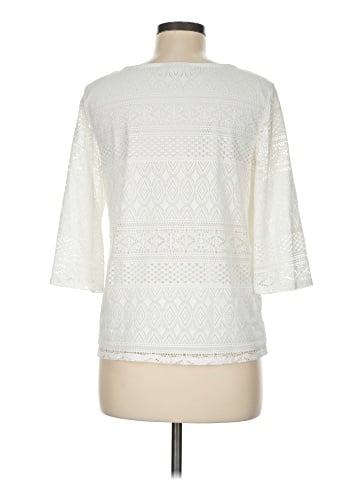 Dana Buchman 3/4 Sleeve T-Shirt (view 2)