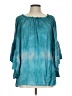 Elan Teal 3/4 Sleeve Blouse Size L (estimated) - photo 1