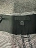 ATM 100% Rayon Plaid Gray Casual Pants Size S - photo 7