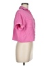 Love Notes Pink Short Sleeve Button-Down Shirt Size M - photo 4