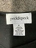 Peck & Peck Color Block Black Short Sleeve Top Size M - photo 4