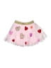 Mini Boden 100% Polyester Hearts Pink Skirt Size 6 - 7 - photo 1