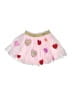 Mini Boden 100% Polyester Hearts Pink Skirt Size 6 - 7 - photo 2