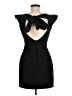 Zara Basic Solid Black Cocktail Dress Size M - photo 2