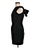 Zara Basic Solid Black Cocktail Dress Size M - photo 5