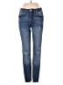 Zara Hearts Blue Jeans Size 2 - photo 1