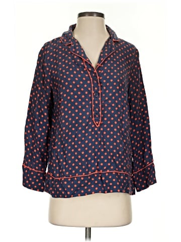 J.Crew Collection 3/4 Sleeve Silk Top (view 1)