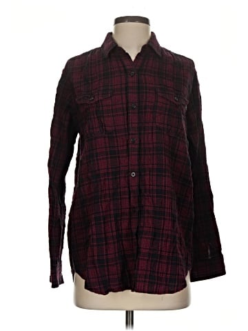 Obey Long Sleeve Button-Down Shirt (view 1)