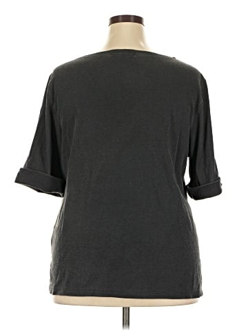 Karen Scott 3/4 Sleeve Blouse (view 2)