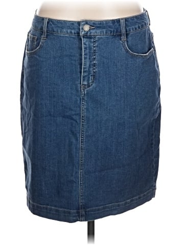 Charter Club Denim Skirt (view 1)