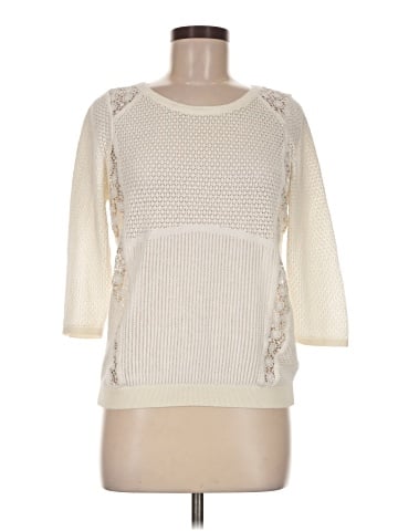 Knitted & Knotted Pullover Sweater (view 1)