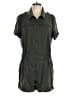 Blanc Noir Solid Green Romper Size XL - photo 1