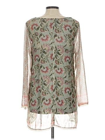 One World 3/4 Sleeve Blouse (view 2)