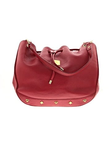 MCM Leather Bucket Bag (view 1)