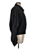 Layer 8 100% Polyester Solid Black Track Jacket Size L - photo 4