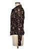 Sanctuary Animal Print Brown Long Sleeve Blouse Size M - photo 5