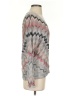 White House Black Market Chevron-herringbone Silver Pullover Sweater Size XS - photo 4