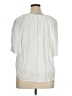 Ann Taylor LOFT 100% Rayon White Short Sleeve Blouse Size XL - photo 2