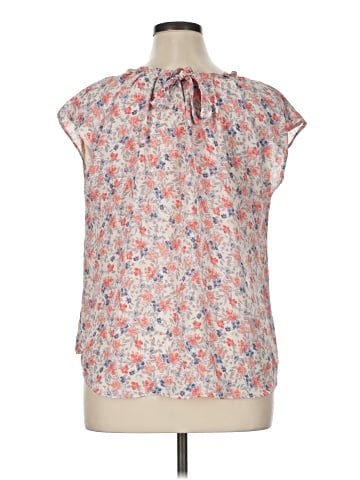 LC Lauren Conrad Short Sleeve Blouse (view 2)