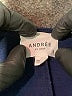 Andree by UNIT 100% Polyester Blue 3/4 Sleeve Blouse Size L - photo 7