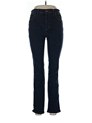 Madewell Mid-Rise Stovepipe Jeans in Rinse Wash (view 1)