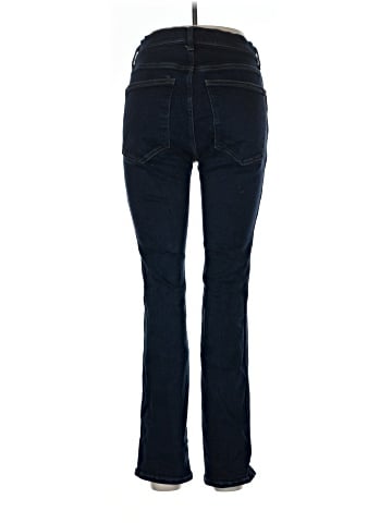 Madewell Mid-Rise Stovepipe Jeans in Rinse Wash (view 2)